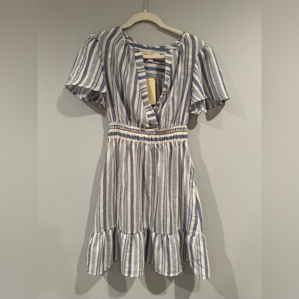 Blue & White Monteau Sundress